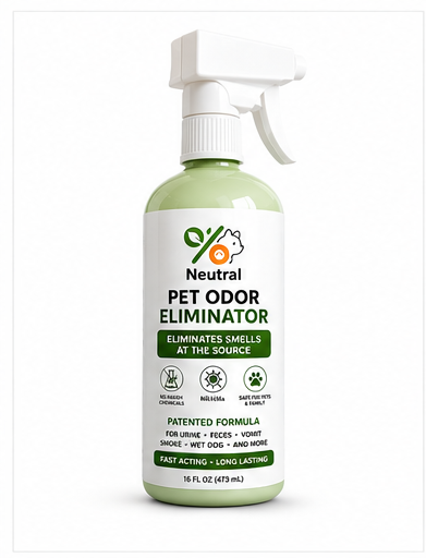 Pawscent Neutral Pet Odor Eliminator spray bottle